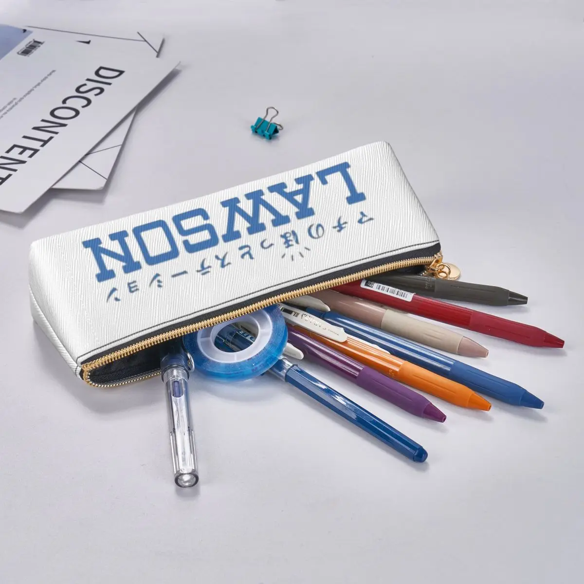 ローソンコンビニエンスストア日本ロゴ（コンビ）ペンケース学生 - Stationery Office Supply Store のレビューと価格