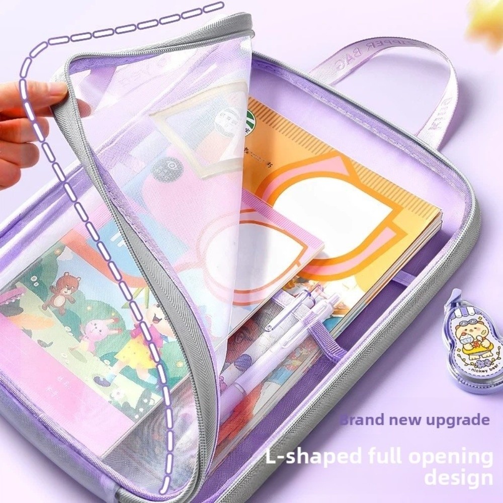 メッシュ文房具収納バッグ 3層ポケット ジッパー開閉 テスト - Stationery Supplier のレビューと価格