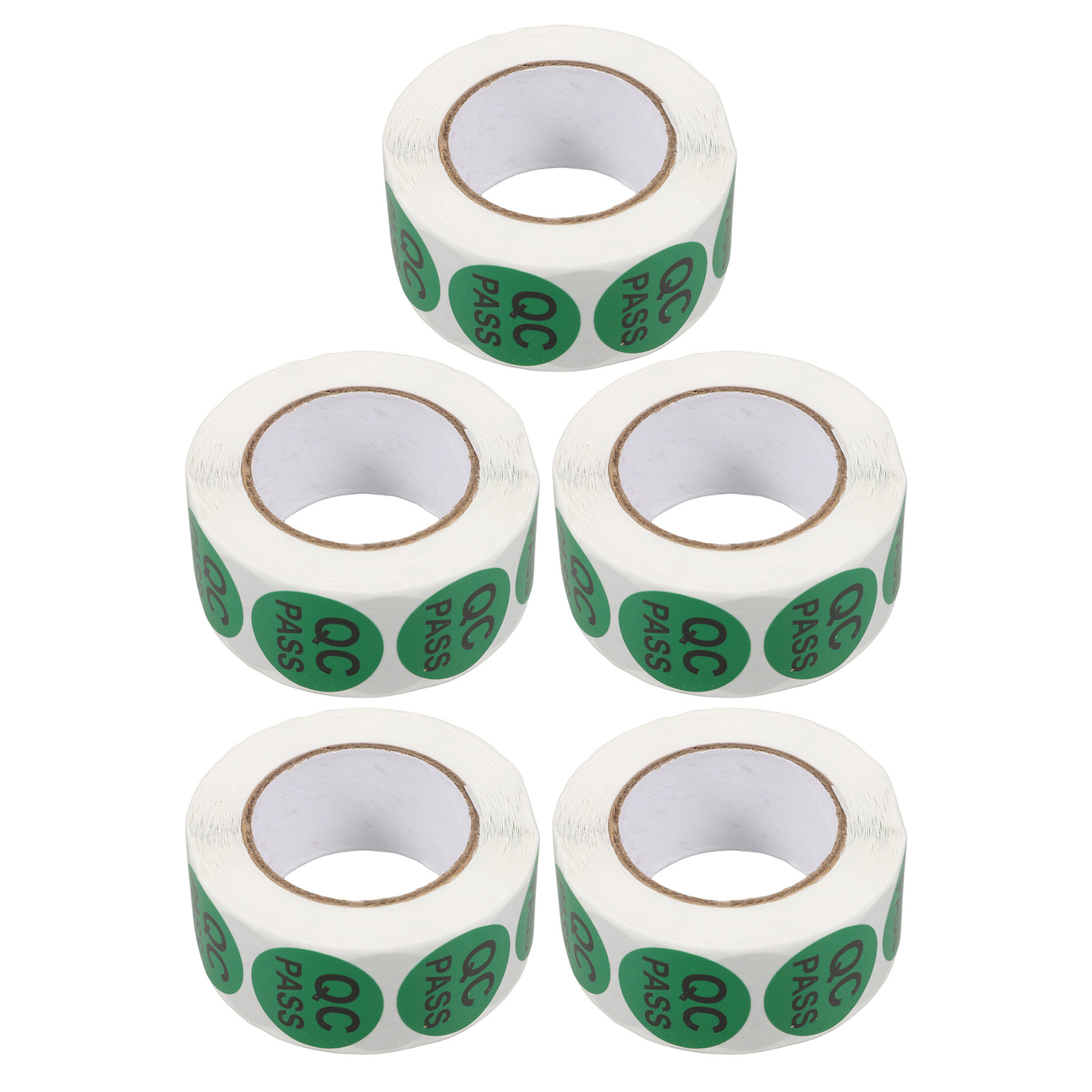 5ロール入り、高品質な品質管理ラベル – 製造検査および在庫 - Sticker Label Roll のレビューと価格