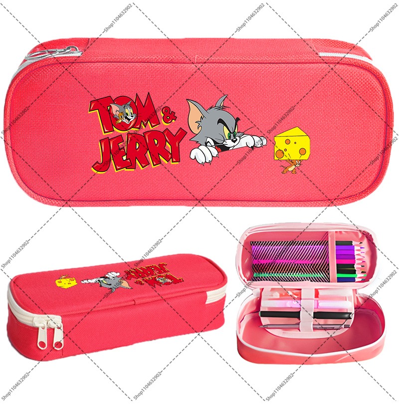 トムとジェリーのかわいいペンケース学生新学期かわいい文具漫画 - Stationery Supplier のレビューと価格