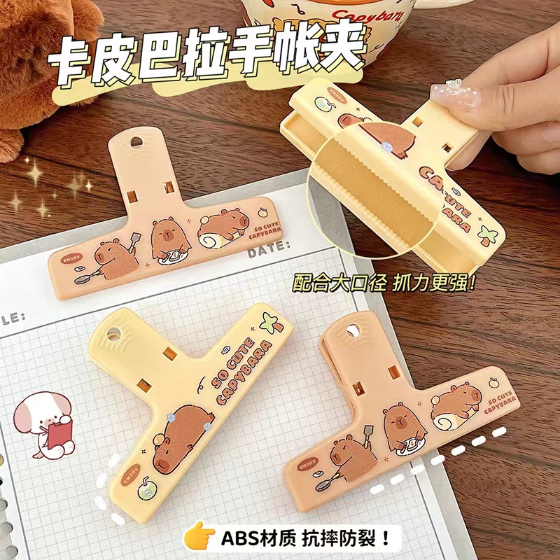 Capyaz-kawaiiペーパークリップ、バインダークリッ - Binder Clip Assorted のレビューと価格