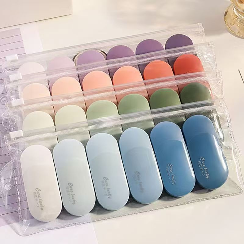 2個セット修正テープ、かわいいデザイン、6個入り、大容量、学 - Correction Tape Roller のレビューと価格
