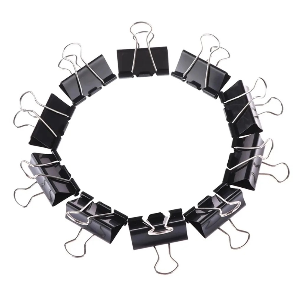 10個入り メタルペーパークリップ 19 25 32mm 折 - Binder Clip Assorted のレビューと価格